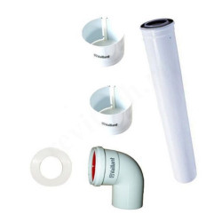 Дымоход в сборе Vaillant DN60/100 x L0,75м