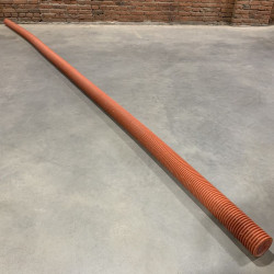 Труба дренажная ПОЛИТЭК 3000 DN100 x 0,8 (штанга 6м) PE, б/раструба д/дренажных систем 360˚ 8 отверс