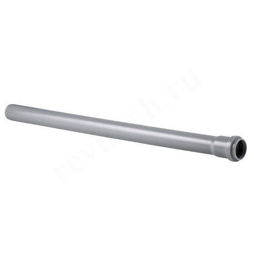 Труба канализационная RTP DN40 x 1,8, PN 0,5L0,25м, PP-H, серая