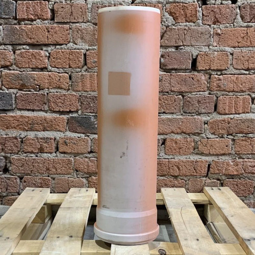 Труба канализационная Хемкор DN160 x 4,0 PN1 L0,58м PVC-U, оранжевая