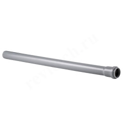 Труба канализационная RTP DN32 x 1,8 PN0,5L0,25м, PP-H, серая