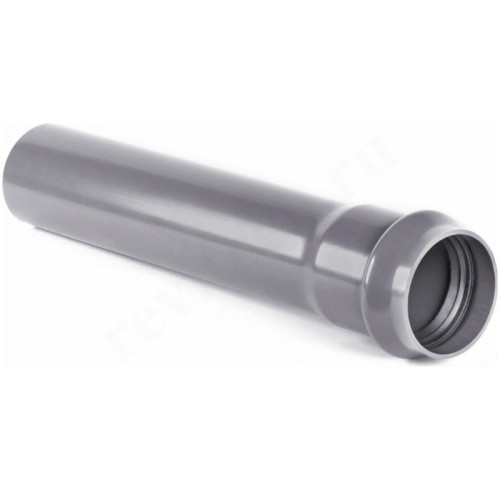Труба канализационная Хемкор SDR 26 DN160 x 6,2 PN10L3,14м, PVC-U, серая
