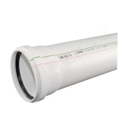 Труба канализационная Rehau RAUPIANO Plus DN110 x 2,7 PN1L0,25м, PP-RAU, белая, шумопоглощающая