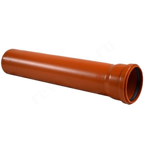 Труба канализационная Sinikon Универсал DN110 x 3,4 PN1L6м, PP-H, оранжевая