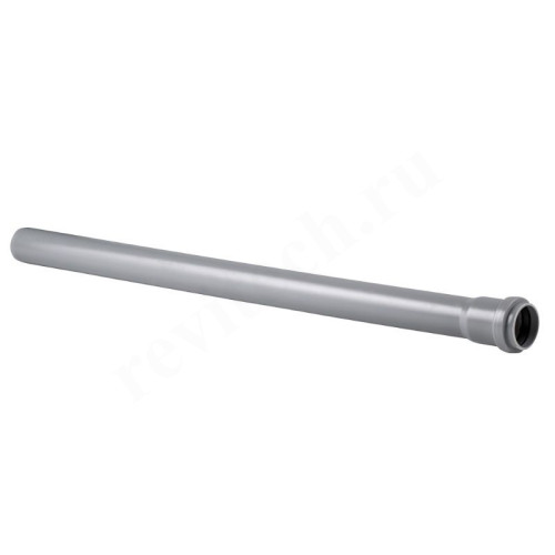 Труба канализационная RTP DN32 x 1,8 PN0,5L0,5м, PP-H, серая