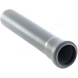 Труба канализационная RTP ПИАРКОМ DN110 x 2,2 PN0,5L0,75м, PP-H, серая