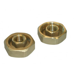 Комплект латунных гаек для монтажа 1/2"С ВНУТР. РЕЗЬБОЙ