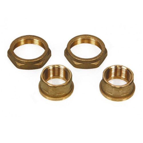 Комплект латунных гаек DAB BRASS UNION KIT 1 1/2" х 3/4" F