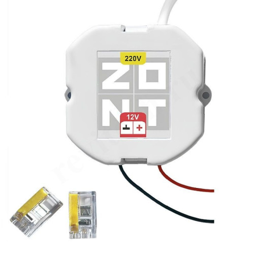 Блок питания в подрозетник 12V/220, Zont