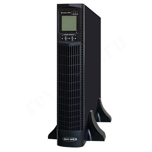 Источник бесперебойного питания SKAT-UPS 3000 RACK, 2700Вт, работает от 6 внешних АКБ