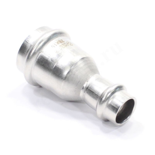 Муфта 28-15, WAAG Heavy Inox, пресс-пресс, сталь нержавеющая