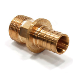 Переходник 25-3/4", Rehau RAUTITAN, RX+, надв.гильза-резьба, нар., бронза