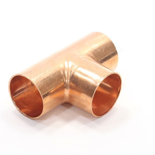 Тройник 28-28-28, Sanha SA 5130, пайка-пайка, медь