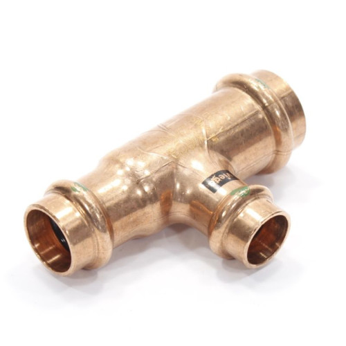 Тройник 22-15-18, Viega Profipress, 2418, пресс-пресс, медь