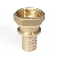 Переходник 50-1 3/4", Rehau RAUTITAN RX+, надв.гильза-резьба, вн., бронза, с накид.гайкой