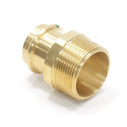 Переходник 35-1 1/2", Viega Sanpress, 2211, пресс-резьба, нар., бронза