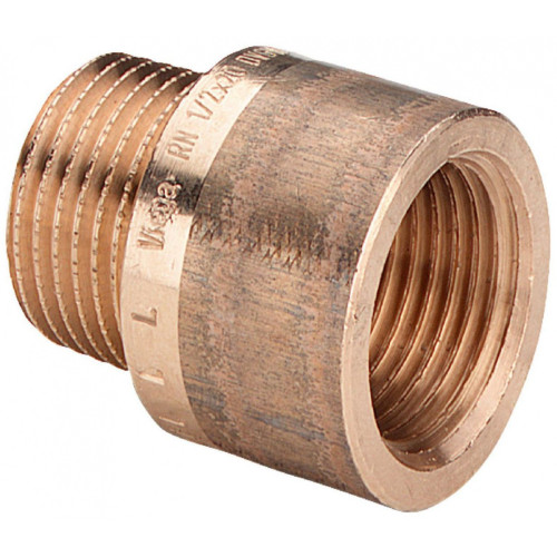 Удлинитель 1/2"-1/2", Viega R2 3525, резьба-резьба, вн.- нар., бронза, l=25