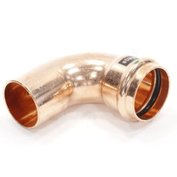 Отвод 90° 35-35, Viega Profipress, 2416.1, пресс-труба, медь