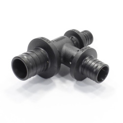 Тройник 25-20-16, Rehau RAUTITAN, PX, надв.гильза-надв.гильза, полифениленсульфон