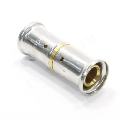 Муфта 20-20, Henco P, 15, пресс-пресс, латунь