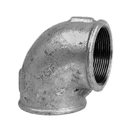 Угольник 90° 3"-3", Grundfos, резьба-резьба, вн., сталь (цинк)