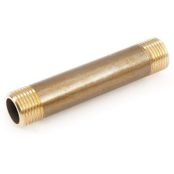 Удлинитель 1/2"-1/2", General Fittings 2600 43, резьба-резьба, нар., латунь, L125