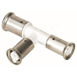 Тройник 20-20-16, Henco PKW, 11, пресс-пресс, PVDF