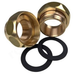 Соединение с накидной гайкой 1 1/2"-3/4", Grundfos, резьба-резьба, вн., латунь плоская прокладка