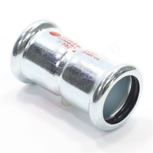 Муфта 22-22, Sanha Therm, 24270, пресс-пресс, сталь (цинк)