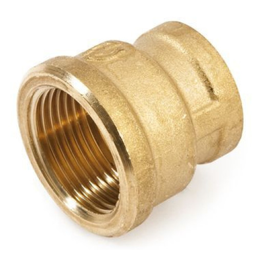 Муфта 1 1/4"-1/2", General Fittings 2600 47, резьба-резьба, вн., латунь