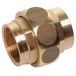 Американка 3/4"-3/4", Sanha PURAFIT 3330, резьба-резьба, вн., бронза