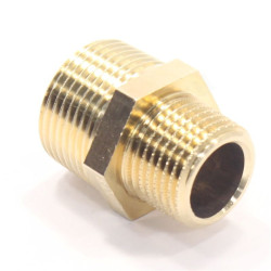 Ниппель 3/4"-1/2", Sanha PURAFIT 3245, резьба-резьба, нар., бронза