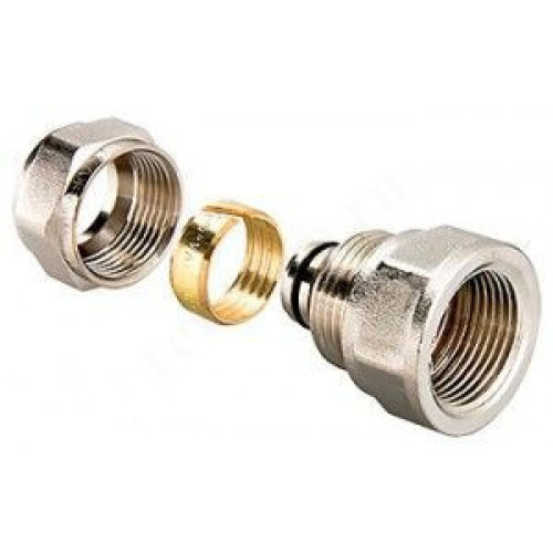 Переходник 26-1", Henco A, 3, обжим-резьба, вн., латунь