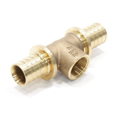 Тройник 32-3/4"-32, Rehau RAUTITAN, RX+, надв.гильза-резьба, вн., бронза