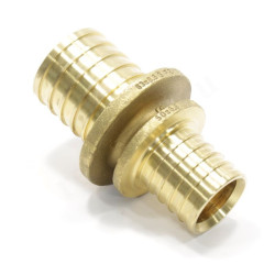 Муфта 63-50, Rehau RAUTITAN, MX, надв.гильза-надв.гильза, латунь