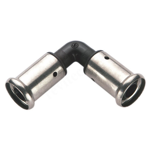 Угольник 90° 75-75, Henco PK, 1, пресс-пресс, PVDF