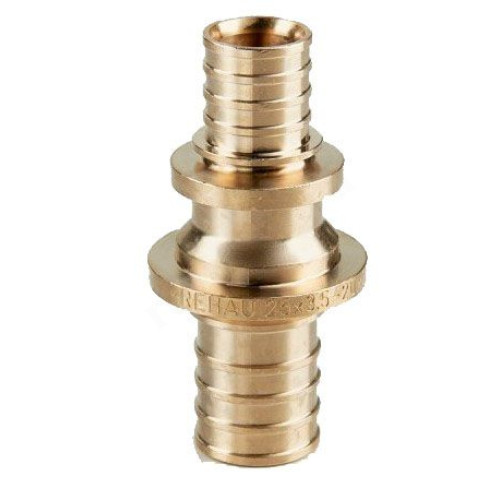 Муфта 20-16, Rehau RAUTITAN PLATINUM, RX, надв.гильза-надв.гильза, бронза