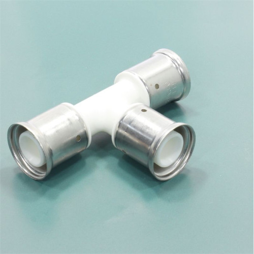 Тройник 26-26-26, Henco PKW, 9, пресс-пресс, PVDF