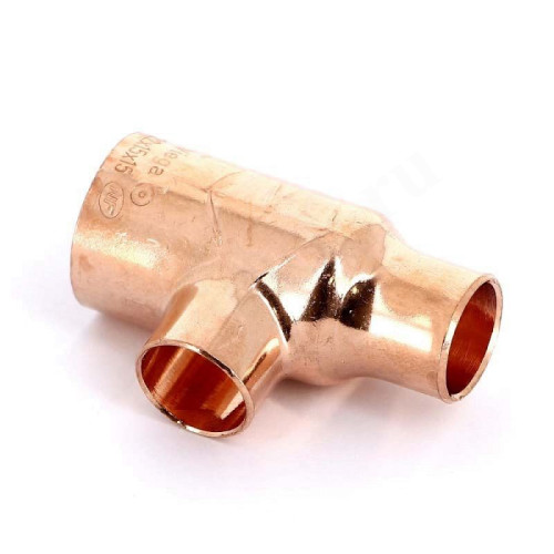 Тройник 22-15-15, Viega R4, 95130, пайка-пайка, медь