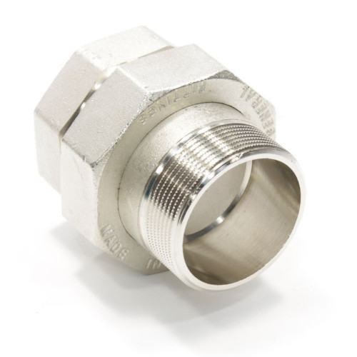 Американка 2"-2", General Fittings 2700 I2, резьба-резьба, вн.- нар., латунь (никель)