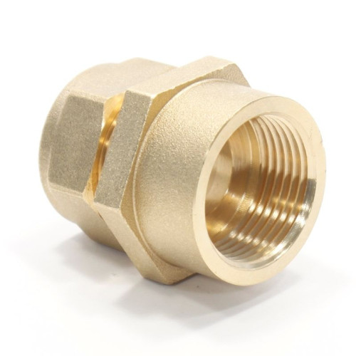 Переходник 15-3/4", Stahlmann EF, обжим-резьба, вн., латунь