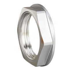 Контргайка 1/2", LD Pride, резьба, вн., латунь (никель)