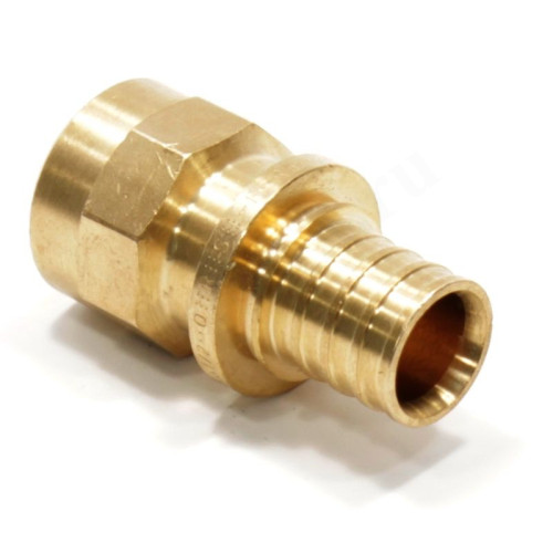 Переходник 20-1/2", Rehau RAUTITAN, RX+, надв.гильза-резьба, вн., бронза