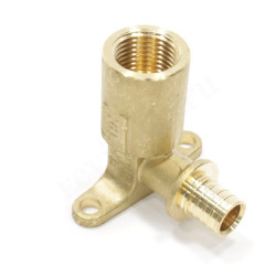 Водорозетка 20-1/2", General Fittings 3400 23, надв.гильза-резьба, вн., латунь, L56,5