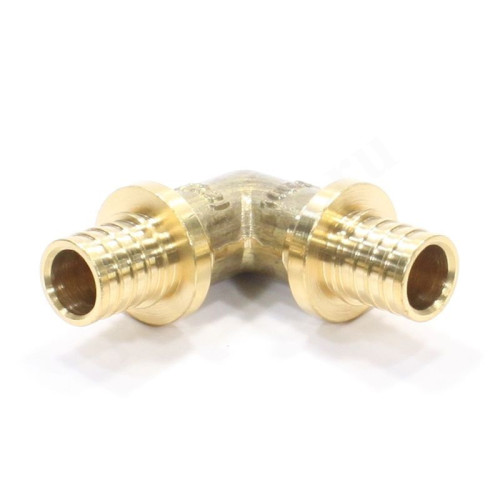 Угольник 90 16-16, WAAG Axial, надв.гильза-надв.гильза, латунь