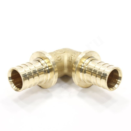 Угольник 90 25-25, General Fittings 3400 20, надв.гильза-надв.гильза, латунь