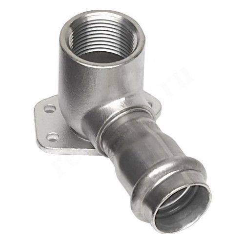 Водорозетка 15-1/2", Sanha NiroSan, 9472G, пресс-резьба, вн., сталь нержавеющая