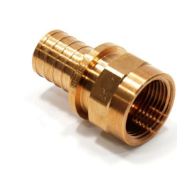 Переходник 32-1", Rehau RAUTITAN, RX+, надв.гильза-резьба, вн., бронза