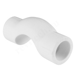 Обвод 20-20, Valfex Standard, пайка-пайка, полипропилен, белый