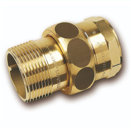 Американка 1/2"-1/2", Sanha PURAFIT 3331, резьба-резьба, вн.- нар., бронза